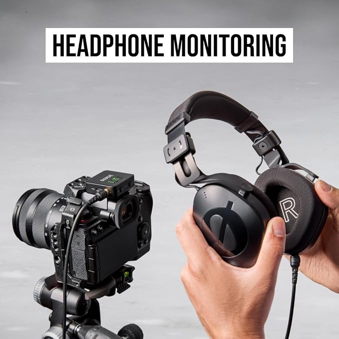 RØDE Wireless GO III (Gen 3) – Compact Wireless Mic – Pristine Audio, 32-bit Float Recording, Automatic Level Control, for Phones, Cameras and Computers (Black) | 32-bit Float Recording, Automatic Level Control, for Phones, Cameras and Computers (Black) - Image 5