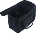 Camera Inserts Lens Padded Insert Liner DSLR SLR Protective Bag Camera Cube Roomy Case Waterproof Foldable pouch for Camera Lens Accessories Sony Canon Nikon Olympus (Black) by BOMKEE
