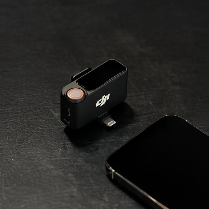 DJI Mic 3 Receiver, Wireless Mini Microphone | iPhone/Camera/Android, Lightweight & Intuitive, Lavalier Microphone, 32-bit Float, Vlog, Interview, Streaming - Image 5
