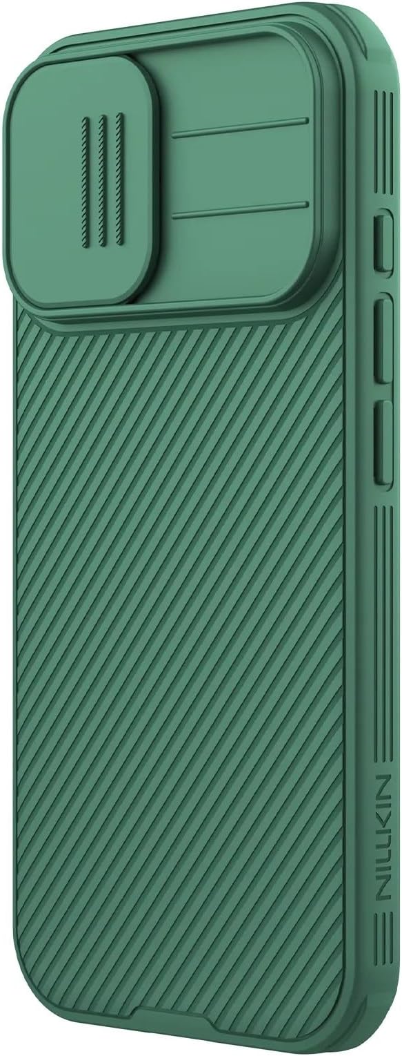 Nillkin for iPhone 17 Case with Slide Camera Cover & Thin Slim Fit | Shockproof Protective | Protector Privacy | Phone Case Camera Lens Protector, Green - Image 4