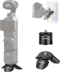 SMALLRIG Auto-Deploy Mini Tripod for DJI Pocket 4P/4/3, for Insta360 Luna | Aluminum Magnetic Stand with 1/4"-20 Screw for Xtra Muse & 360 Cameras, Compact Travel Vlog Action Camera Accessories - 6083 by SmallRig