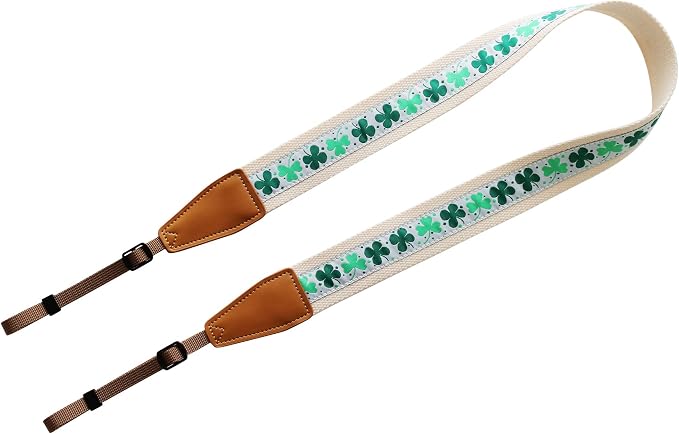 UNIKSTRAP Original Design Personalized Adjustable Camera Strap Celtic Style Lucky Clover, Fit for Canon Nikon Sony Olympus Interchangeable Lens Digital Camera/DSLR etc. - Image 2
