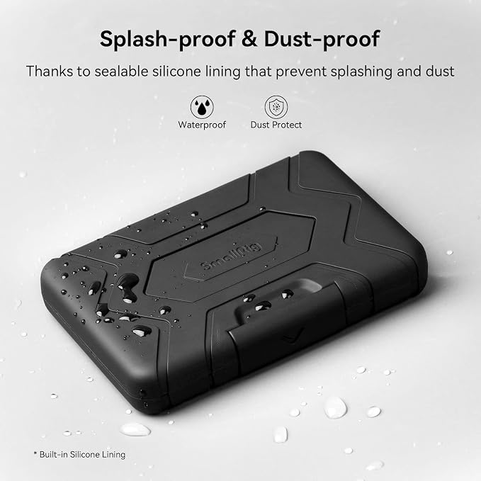 SMALLRIG Memory Card Holder Case 15 Slots, Water-Resistant for SD Card, Micro SD Card, CFexpress Type A/Type B Card, XQD Card - 3192 - Image 6