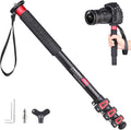 63in/160cm Camera Monopod INNOREL VM60A Aluminum Alloy Portable Compact Lightweight Travel Monopod with Fast Flip Lock for Canon Nikon Sony DSLR Camera Video Camcorder DV Photography Load 22lbs/10kg by INNOREL