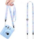 VOVMOEYA Camera Strap,Cute Camera Lanyard Neck Strap,iPad Strap,Cute Camera Strap for Fujifilm mini Camera Kodak Smile + Smile plus,bule by VOVMOEYA