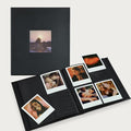Polaroid Large Photo Album, Holds 160 Instant Photos, 40 Pages, Black | Compatible with Polaroid i-Type, 600 & SX-70 Film, Features Black Cover With Square Window Display, Measures 8.4 x 9.5in by Polaroid