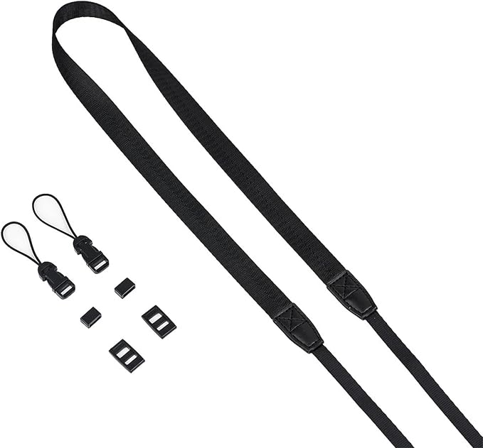Universal Adjustable Slim Shoulder Sling Neck Strap for All Camera DSLR SLR by AOLLCCAE