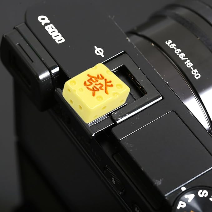 Camera Hot Shoe Cover, Cute Hot Shoe Cap, Hot Shoe Protector Compatible with Sony Fujifilm Fuji Canon Nikon Pentax Leical Panasonic (2pcs Mahjong) - Image 7