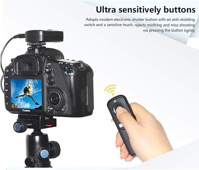 Pixel 2.4G Wireless Remote Control S2 Camera Shutter Release for Sony | For Sony RM-SPR1 ZV-1 A58 A68 A1 A9 A7 A7R A7S A5000 A5100 A6000 A6300 A6400 A6500 A6600 RX100II HX300 HX400 HX50V HX90 - Image 4