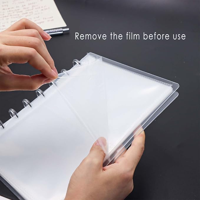 Clear Discbound Pocket Sleeves 8 Disc Sheet Protectors 20 Inner Pages PP 4x6 Pockets PET Cover Photo Card Protector Binder Album (2 Pocket - 8 Disc) - Image 4
