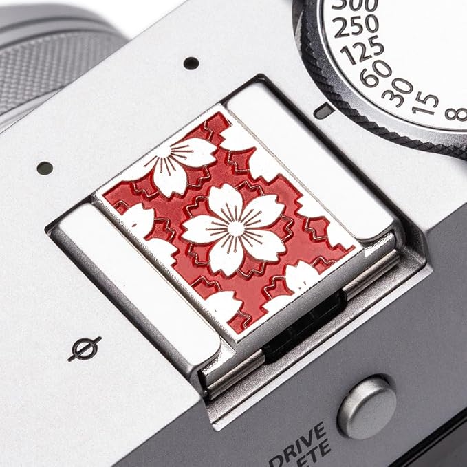Camera Metal Hot Shoe Cover for FUJIFILM X100VI X100V XPro3 XPro2 XPro1 X-T4 X-T3 X-T50 X-T30 for NikonZF Z5 Z6 (Red-Hot Shoe Cover) - Image 5
