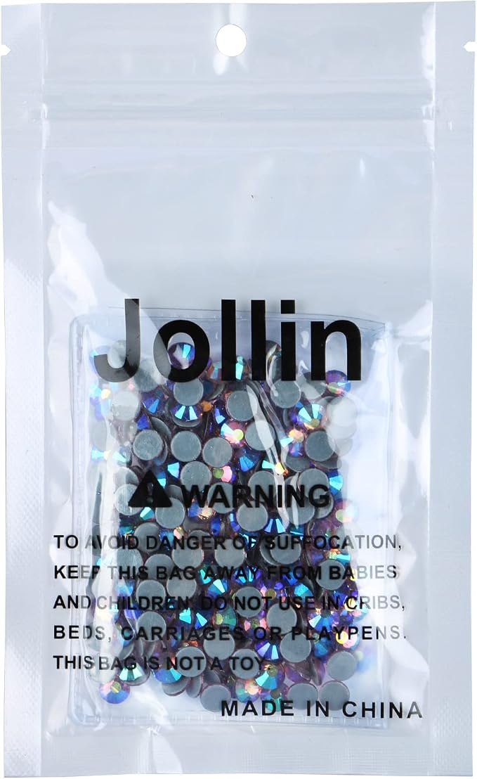 Jollin Hotfix Rhinestones Flatback Crystal Gems 6.4mm SS30, Light Purple AB | 288pcs Hot Fix Crystals Glass Rhinestones for Bedazzling, Crafting, Clothes, Shoes & Accessories DIY Decoration - Image 7