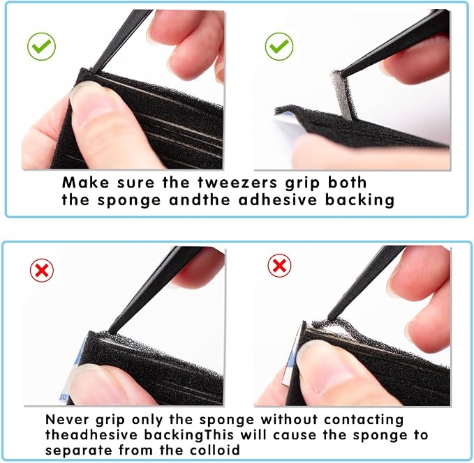 F3 Pre-Cut Self Adhesive Light Seal Foam Sponge Kits Repair for Nikon F3 Camera Accessories (for Nikon F3) - Image 5