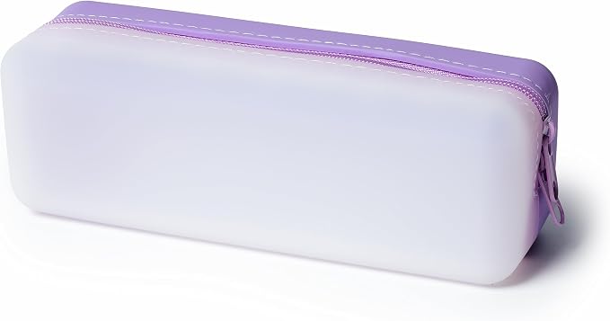 Daily Contact Lens Travel Case, R&L Labels, 30-Lens Holder (Purple) - Image 2
