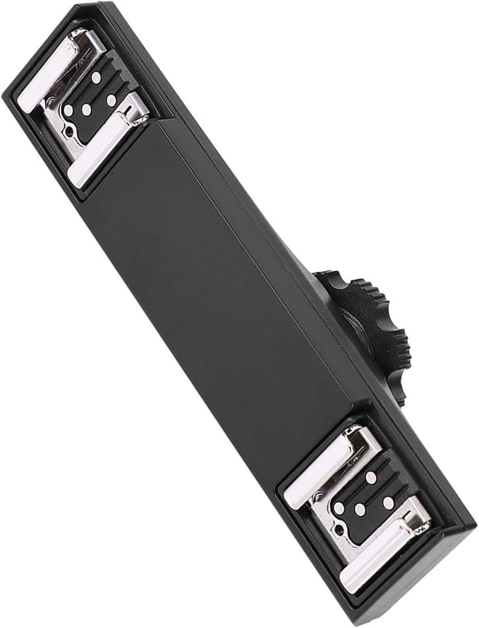 Hot Shoe Splitter, Multifunctional Hot Shoe Flash Light Bracket, Hot Shoe Mount Plate Adapter, High Loading Accessories for SLR Camera Camcorder (for) - Image 6