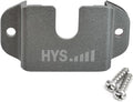 HYS Handheld CB Radio and Shoulder Speaker Microphone with Belt Clip Holder | Holds belt clip & round knob, Polished professional look that complements chrome trim in trucks SUVs fleet vehicles and boats by HYS