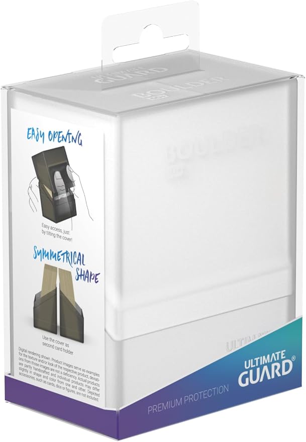 Ultimate Guard Boulder 60+ Classic, Deck Case for 60 Double-Sleeved TCG Cards, Frosted, Secure & Durable Storage for Trading Card Games, Soft-Touch Finish - Image 7