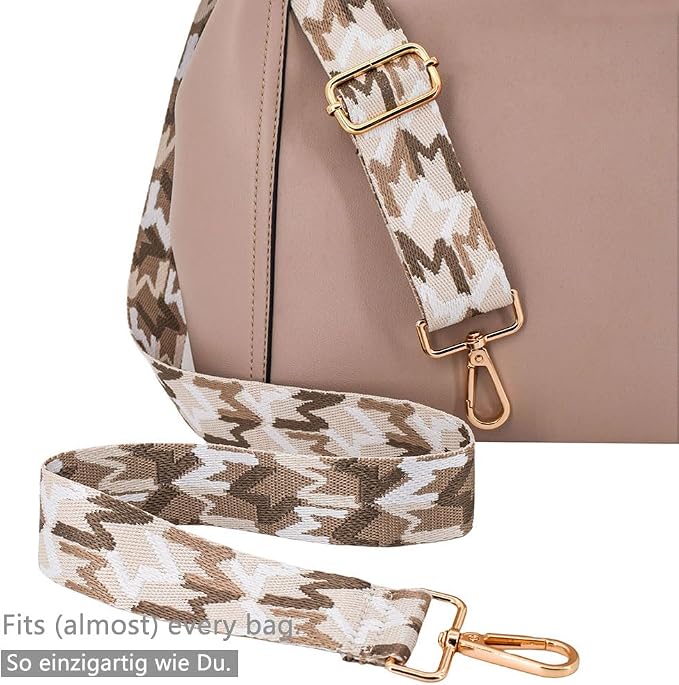 Replacement Purse Strap Shoulder Strap Adjustable Crossbody Strap for Women Crossbody Wide Shoulder Bag - Image 3