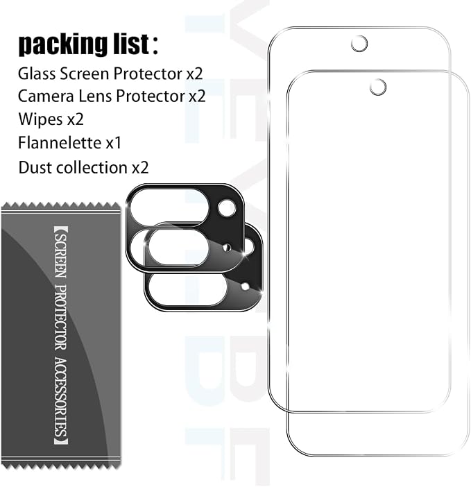 Screen Protector for Google Pixel 10 Pro Fold & Camera Lens Protectors [2+2 Pack] [Ultrasonic Fingerprint Unlock] [Case Friendly] [Bubble-Free] Tempered Glass For Pixel 10 Pro Fold - Image 7
