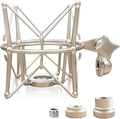 Spider Microphone Shock Mount Mic Holder - Anti Vibration Metal Spider Shockmount Compatible with Neumann U47 U67 U87 TLM102 TLM103 TLM107 M147 M149 Senheiser MK4 MK8 Condenser Microphones by Boseen