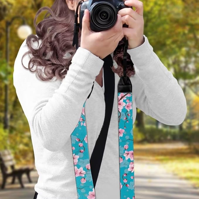 Coldinair Black Adjustable Camera Strap Universal Neck & Shoulder Soft Padded Strap for All DSLR Cameras,Binoculars - Image 3