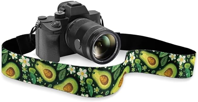 Coldinair Black Adjustable Camera Strap Universal Neck & Shoulder Soft Padded Strap for All DSLR Cameras,Binoculars by Coldinair