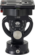 SIRUI L-Series Aluminium Tilt Head for Monopods Including TY-Series Quick Release Plate (L-20S) by SIRUI