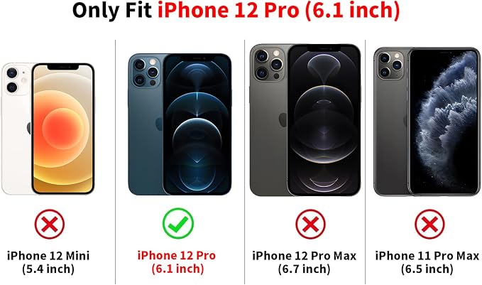 Cute Black Cheetah Print Phone Case for iPhone 12 Pro 6.1" | Aesthetic Leopard Pattern Design Cover Full Camera Lens Protective Shockproof Soft Slim TPU Funda for Men Women Girls - Image 2