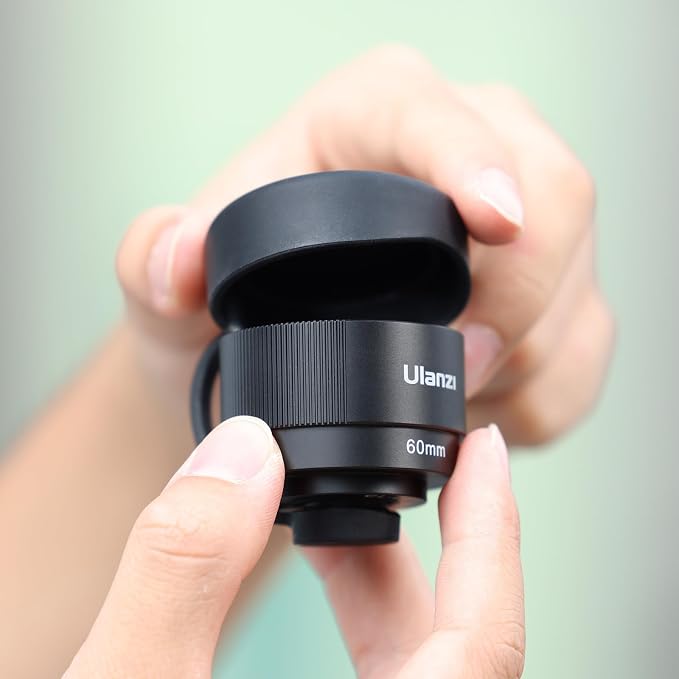 ULANZI CL-003 Phone Macro Lens, HD 75mm Phone Camera Lens for 17mm Thread | Lens Compatible with iPhone Samsung Smartphone Cage Case with 17mm Adapter Phone Video Photo Photography Accessories - Image 5