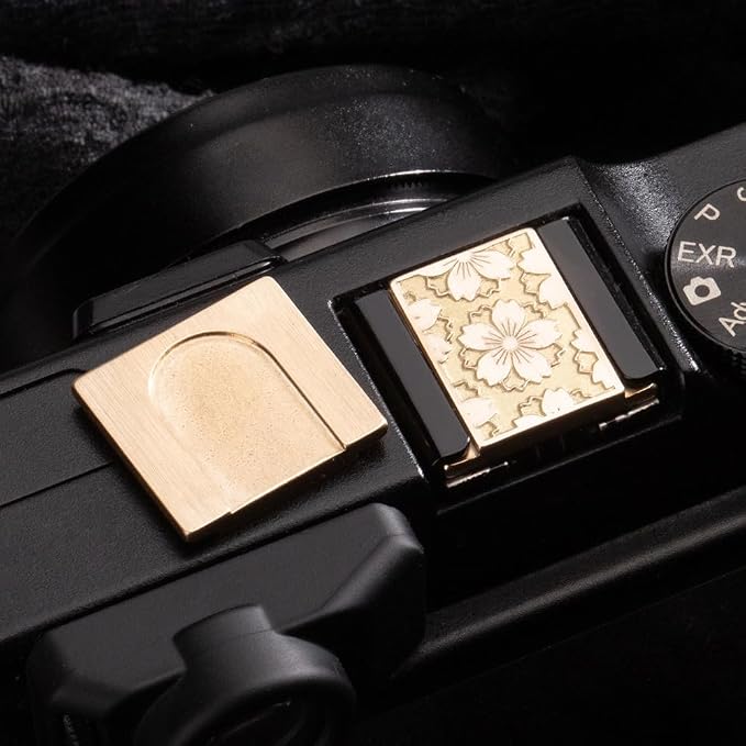 Cherry Blossom Shutter Button for Fujifilm XT5 XT30 X100VI for Leica | Brass alloy shutter Botton pattern scratch-resistant For Fuji XT5 XT4 XT3 XT30 XT30II XT30III XT20 X100V For Nikon For Leica - Image 4