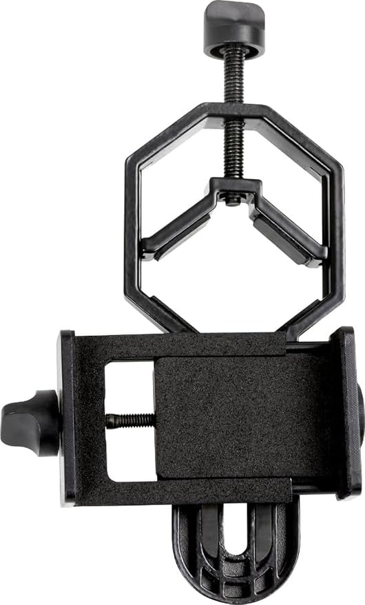 Celestron Basic Telescope Eyepiece Smartphone Adapter | Simple Phone Adapter for Telescopes, Binoculars & Spotting Scopes, Capture Images & Video, Easy to Use, Travel–friendly by Unknown