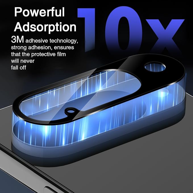 Wiaocit Tempered Glass Camera Lens Protector for Google Pixel 10 | 4 Pack, 9H Hardness, Ultra HD, Anti-Scratch, Case Friendly - Image 3