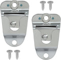2Pcs Metal Microphone Holders | Durable, CB Mic Hanger Clip, Hook with Screws, For Kenwood Mobile Radio by Unknown