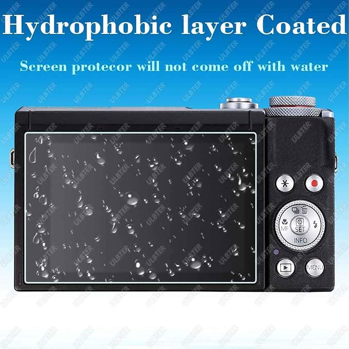 ULBTER G7 X Mark III Screen Protector for Canon G7X Mark III Camera [3Pack] | G7XIII G7 X Mark III 9H Hardness Tempered Glass Cover Anti-Scrach Anti-Bubble Anti-Dust - Image 6