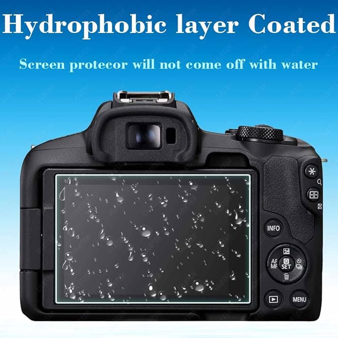 ULBTER Screen Protector for Canon EOS R50 EOS R8 EOSR50 Camera [3 Pack] | [Not for EOS R50V] 9H Tempered Glass Edge to Edge Protection Anti-Scrach Anti-Fingerprint Anti-Bubble - Image 6