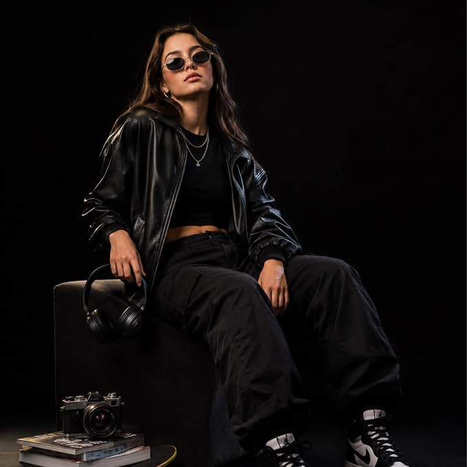 Kate 8ft×10ft Black Photography Backdrop for Studio Portraits and Video | Solid Black Cloth For Portraits, Product Photos, Videos, Streaming, Interviews, Parties And Studio Shoots - Image 2