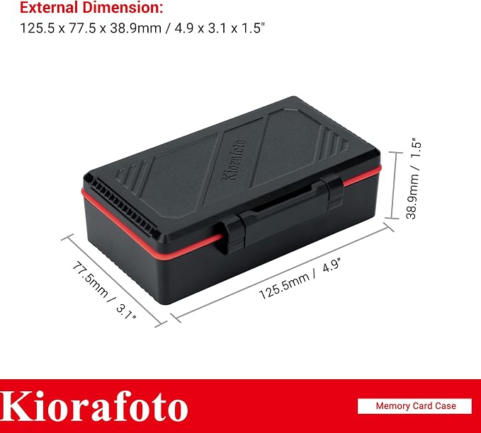 36 Slots SD TF Memory Card Case Holder,Water-Resistant & Vertical Style | Anti-Shock,Memory Card Holder for 21 SD SDHC SDXC/CFexpress Type-A/Switch Game Cards & 15 Micro SD TF MSD Cards Storage - Image 8