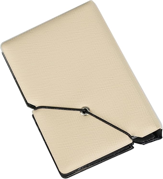 2x3 Instax Mini Photo Album, 28 Pockets. Beige, 1PK | Portable Wallet Size Album Stores 2x3 inch Instant Photos. Fits Polaroid, Instax Mini, Kodak Mini Prints and Zink. - Image 4