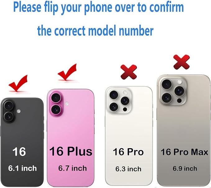 LEAFE for iPhone 16/iPhone 16 Plus Camera Lens Replacement | 2 Set OEM Original Back Rear Camera Lens Glass Replacement Kit for iPhone 16/16 Plus with Pre-Installed Adhesive - Image 4