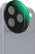 K&F CONCEPT Snap-On CPL Filter Compatible with iPhone 17 Pro Max/17 Pro | 9.5g Ultra-Lightweight Polarizing Filter with Snap-on Deco Mount, AGC Glass 28-Layer Coating Anti-Reflection, FA301 by KFCONCEPT