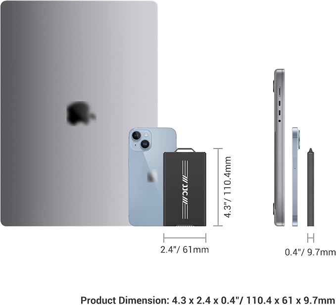 Aluminum Pop up Memory Card Case for 12 Micro SD TF MSD,4 SD,2 Nano SIM/NM Cards,Anti-Shock Anti Scratch,Comes with Carabiner, Flathead Tool,Micro SIM Adapter,Card Remove Tool and Mini Ruler (Black) - Image 3