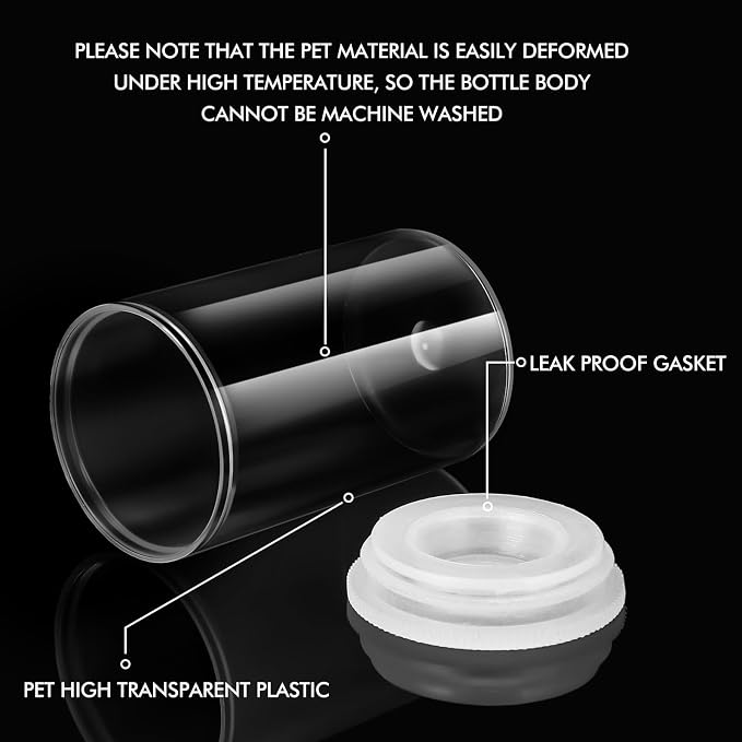 JOVITEC 100 Pcs Plastic Film Canister Holder 35 mm Empty Camera Reel Containers Storage Containers Case with Lids for Small Accessories Fish Hook Film Beads (Clear) - Image 4