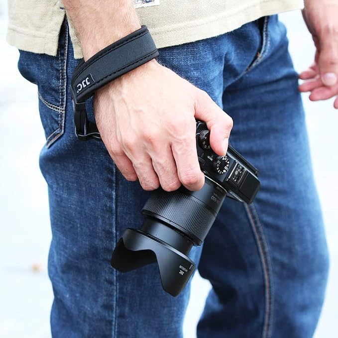 Quick Release Soft Neoprene Camera Hand Grip Strap for Sony RX10 V A7C II R | Camera Wrist Strap for Sony RX10V A7RV A7IV A6700 EOS R5 R6 R7 R8 T8i T7 T7i 90D X Half X100VI XT5 XT30II Z8 Z6 Z7 II Z5 Zfc - Image 8