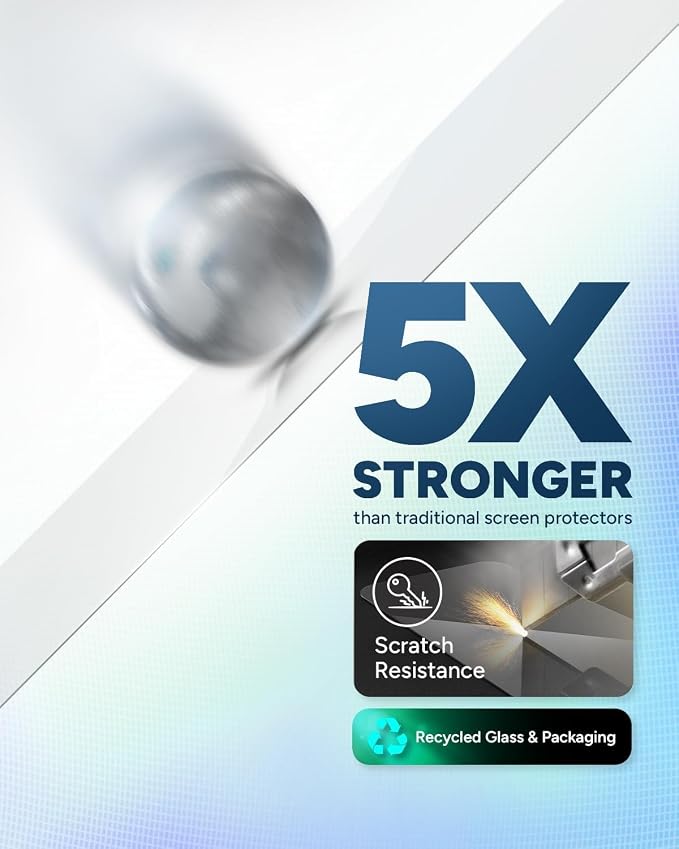 ZAGG Glass Elite Anti-Reflective Samsung Galaxy Z Fold6 Camera Lens Protector - Tempered Glass Lens Protector with Polycarbonate Frame, 5X Stronger, Maximum Scratch Protection, Smudge Resistant - Image 2