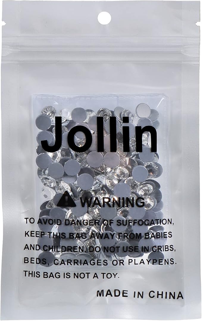 Jollin Hotfix Rhinestones Flatback Crystal Gems 7.2mm SS34, Crystal | 288pcs Hot Fix Crystals Glass Rhinestones for Bedazzling, Crafting, Clothes, Shoes & Accessories DIY Decoration - Image 7