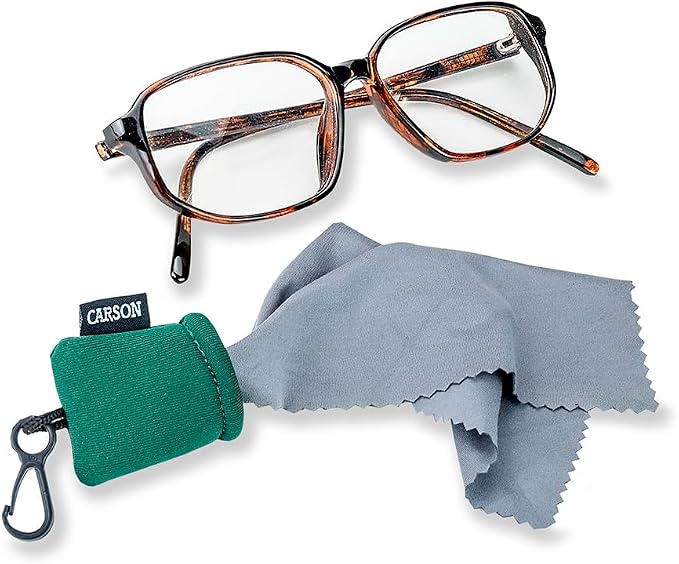 Carson Stuff-It Microfiber Lens Cloth Cleaning System for Eyeglasses, Smartphones, Tablets, Optics, Lenses, Cameras and More - Image 5