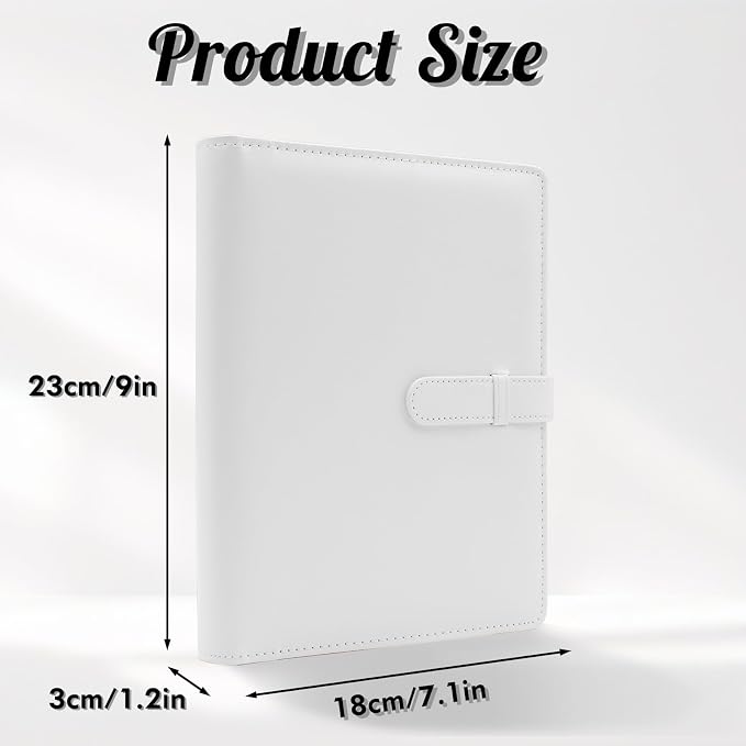 Small Photo Album 4x6 with 152 Pockets Mini Picture Book Leather Cover Portable Wallet Photo Storage for Family Graduation Wedding Travel Gift (White) - Image 3