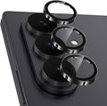 Meshine for Samsung Galaxy Z Fold 7 Camera Lens Protector,Scratch Proof,Strong Adsorption,9H Hardness with Metal Ring Camera Cover,Ultra Thin Case Friendly, Accessories Lens Protector,Black by Meshine