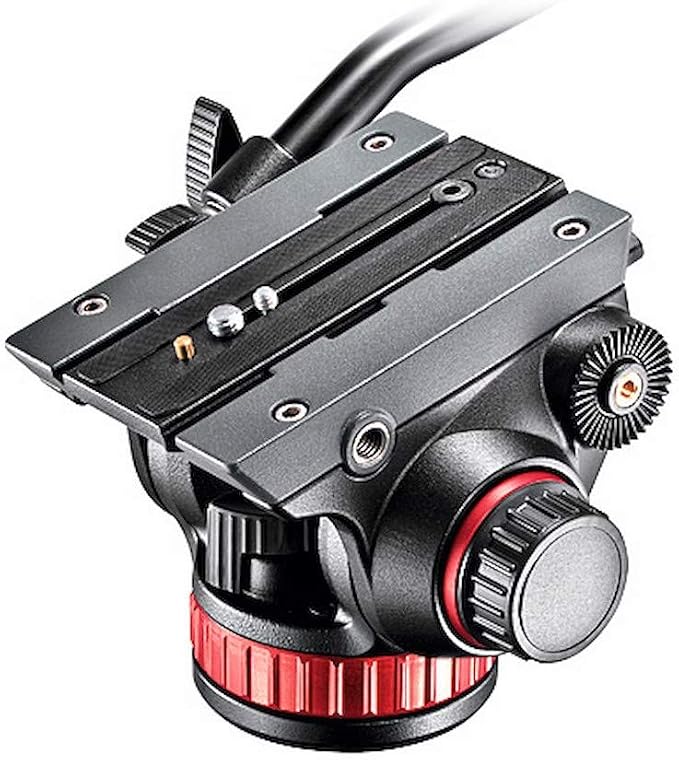 Manfrotto Video Head with Flat Base, Video Head for Compact Video Cameras and DSLR Cameras, for Filming, Videography, Content Creation, Vlogging, Live Streaming | Live Streaming, DSLR Cameras, Content Creation, Flat Base - Image 9
