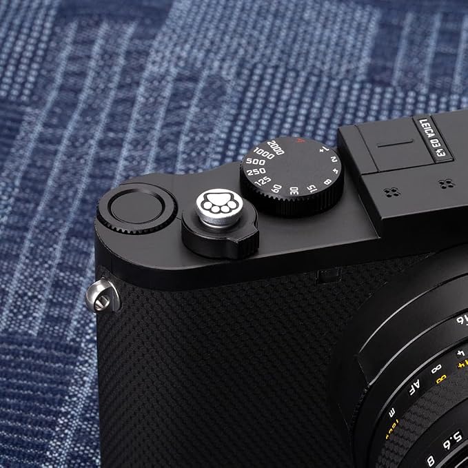 Camera Shutter Button Compatible with FUJIFILM X-T5 X-T4 X-T20 X-T30 X-T200 X-PRO2 ，,Soft Release Button for laica M9 (Cats paw2) - Image 4